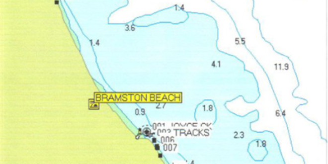 North Map Bramston Beach